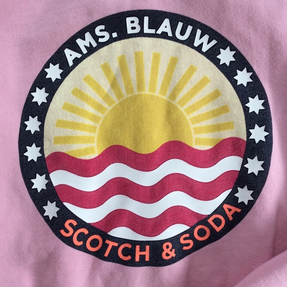 NWOT Scotch & Soda Amsterdams Blauw Sweatshirt - Picture 2 of 7